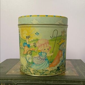 Vintage Nursery Rhyme Tin- bank